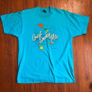 Vintage 80s Great Smoky Mountains Single Stitch T